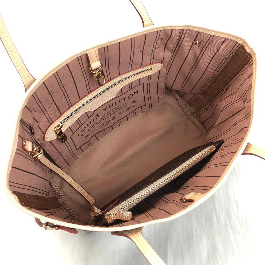 Louis Vuitton Neverfull PM genuine leather women's bag