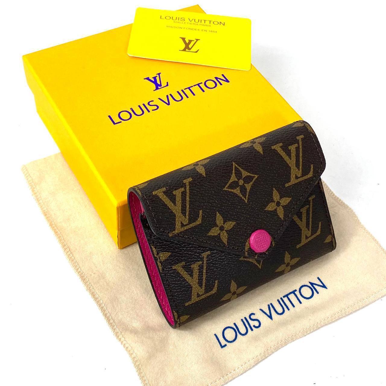 Louis Vuitton Victorine Wallet genuine leather women's wallet