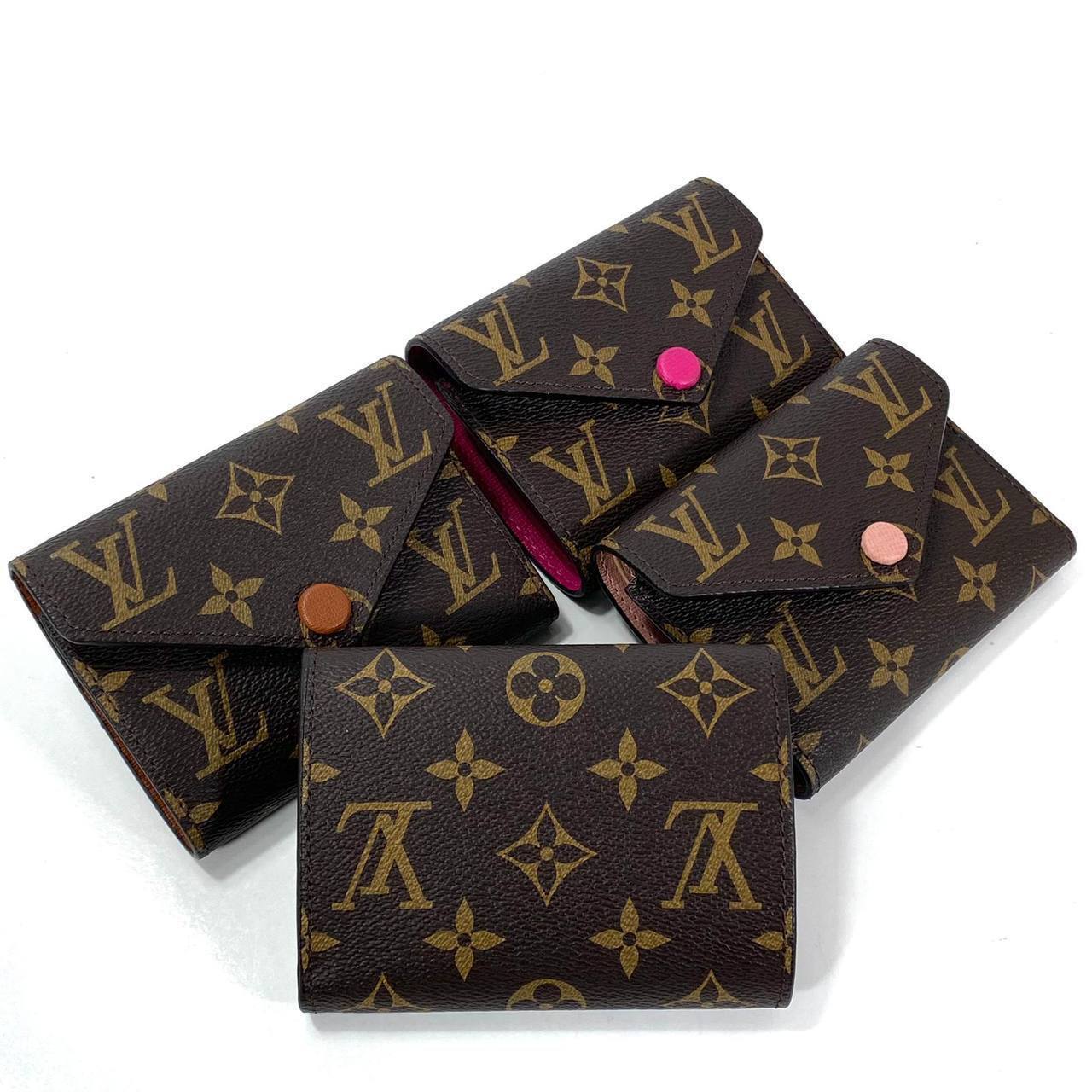 Louis Vuitton Victorine Wallet genuine leather women's wallet