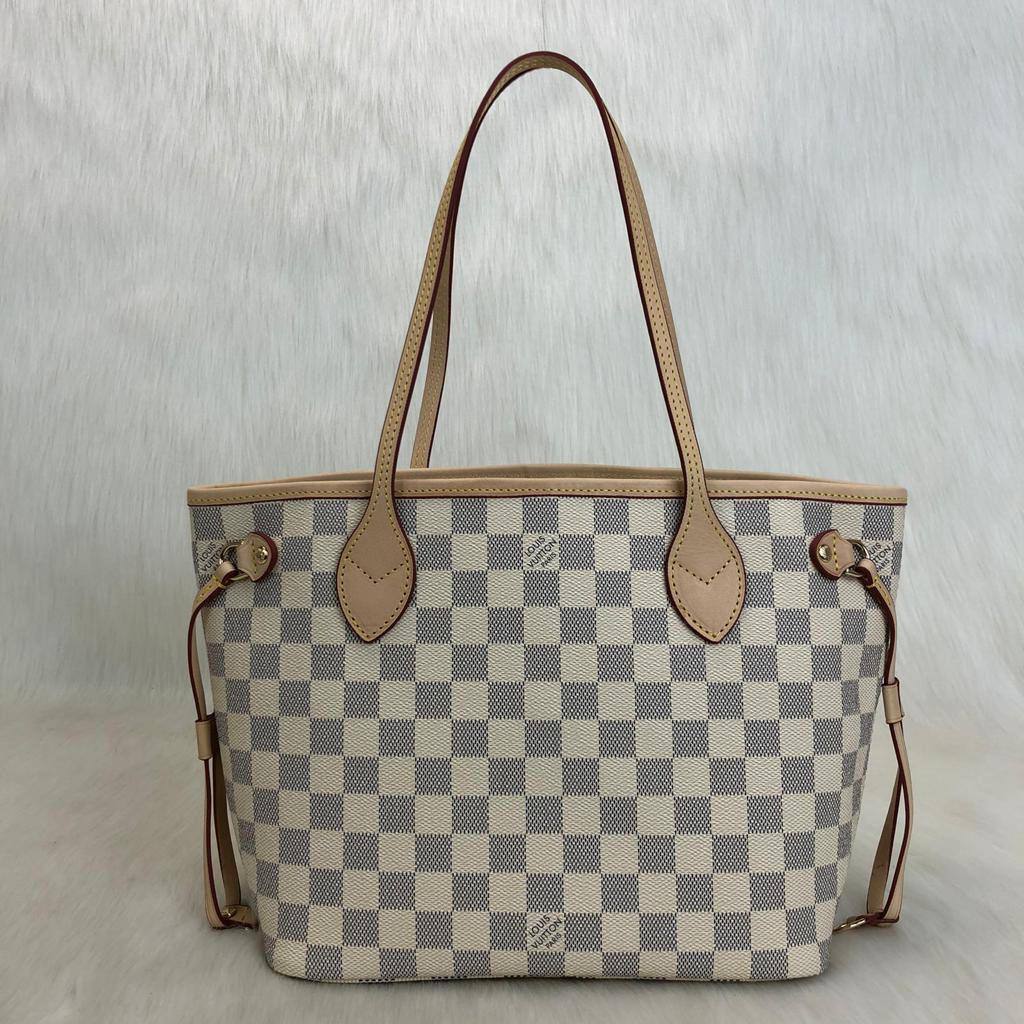 Louis Vuitton Neverfull PM genuine leather women's bag