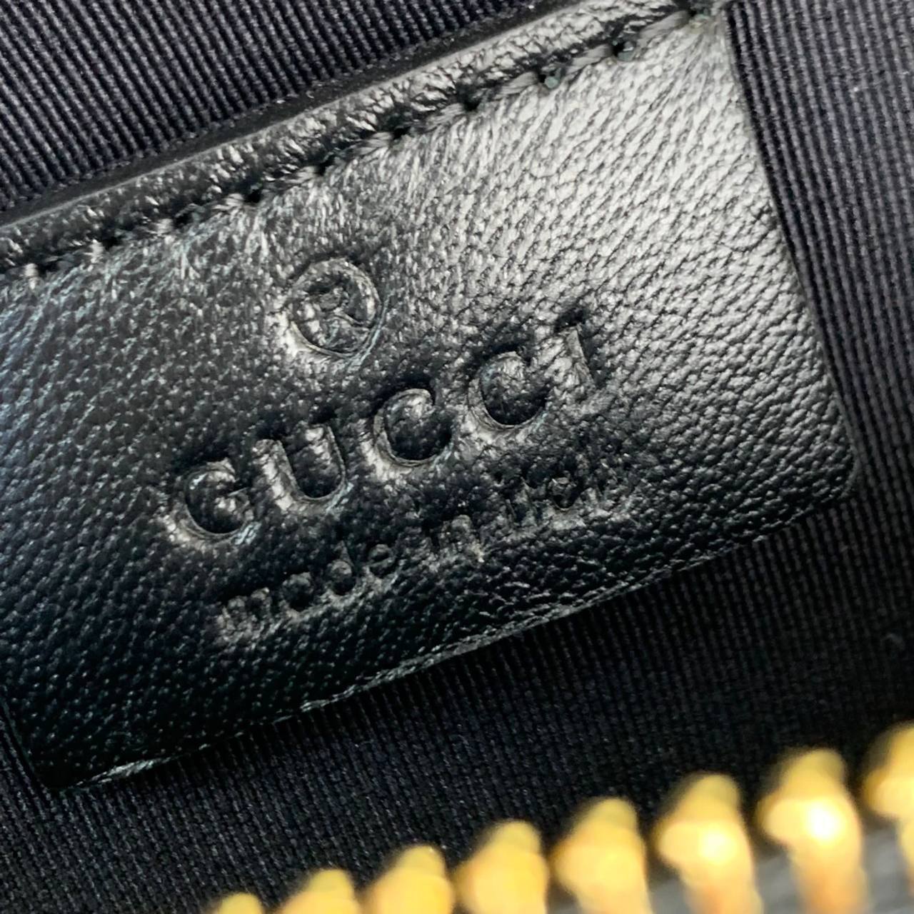 Gucci Marmont Messenger GG Mini Bag 100% genuine leather women's bag