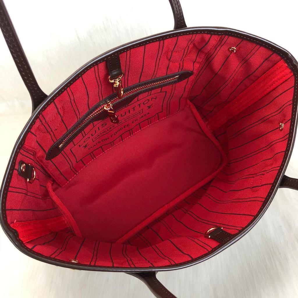 Louis Vuitton Neverfull PM genuine leather women's bag