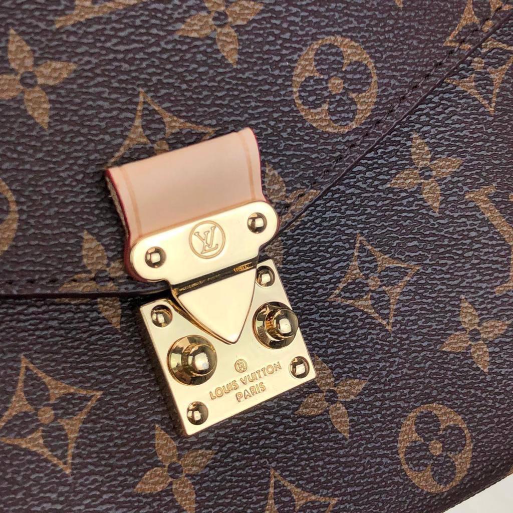 Louis Vuitton Metis Pochette Bag, %100 Genuine Leather Bag