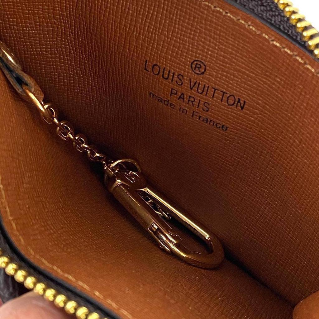 Handmade Louis Vuitton Card Holder, Keychain and Coin Wallet