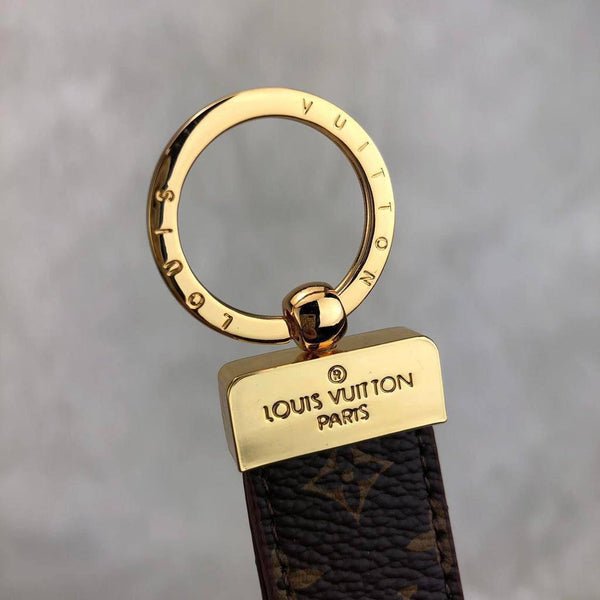 Louis Vuitton Key Chain, Bag Ornament, Leather KeyChain, Bag Accessory