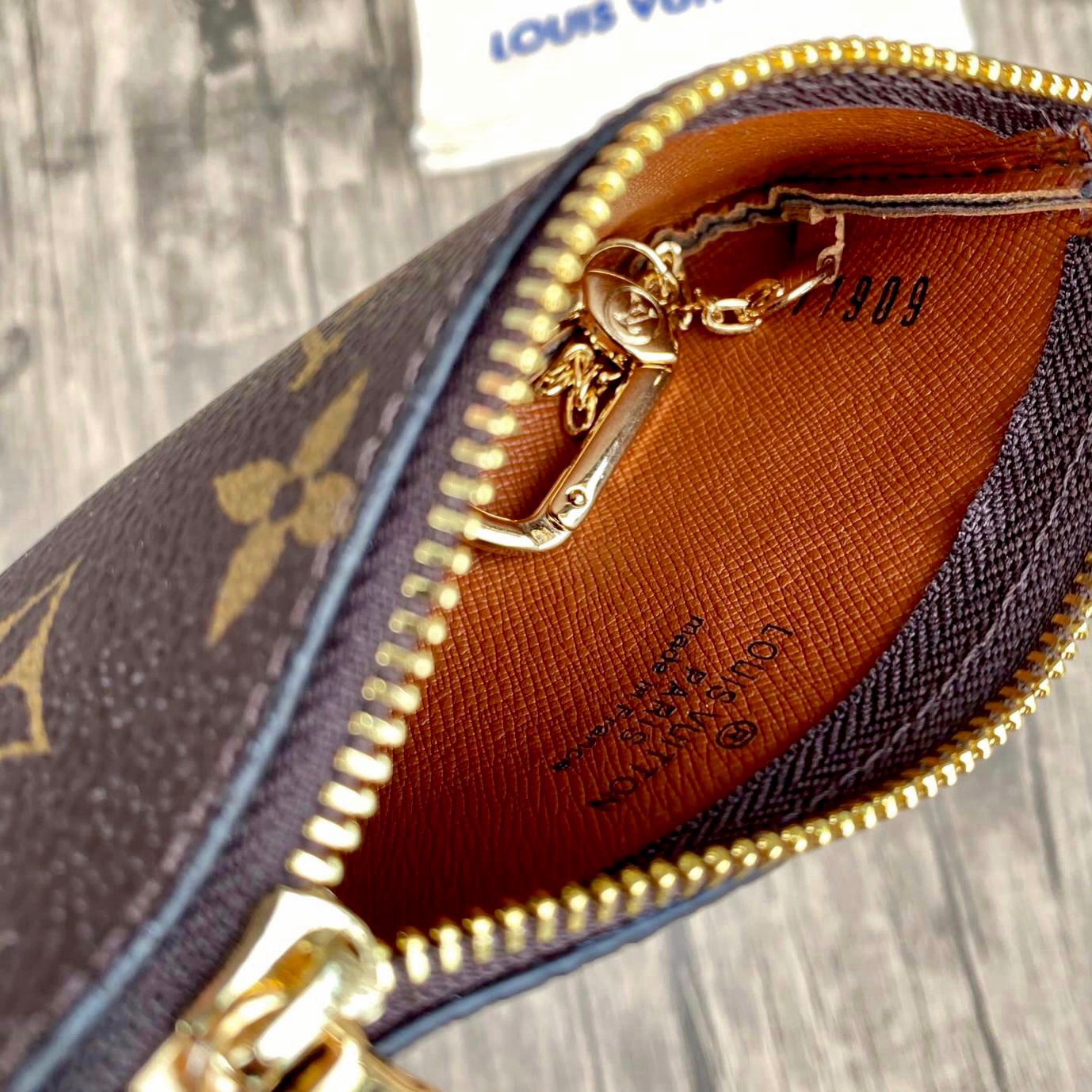 Louis Vuitton Key Pouch, Key Ring, Handbag, Coin Purse, Coin Wallet